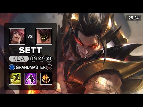 Sett vs Malphite Top - EUW Grandmaster - Patch 25.24 Season 15