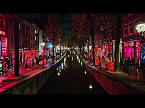 Amsterdam Walking Tour De Wallen Red Light District 