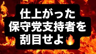 仕上がった保守党支持者を刮目せよ🔥#百田尚樹　#有本香　#保守党　#河村たかし　#減税日本　#北村晴男　#竹上ゆうこ  #高市早苗　 #リハック　#アベプラ　#小泉進次郎　#小野田紀美　#片山さつき 