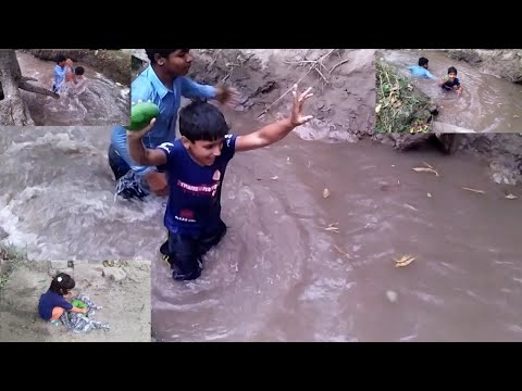 Windstorm In Village | Village Children Enjoying And Playing In Beautiful Weather | Life in Village