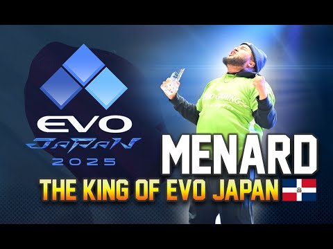 MENARD Wins Back-to-Back EVO Japan Titles – A Historic FGC Moment 🇩🇴