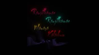 Ranjithame 🪄 Varisu song Lyrics black screen Wh