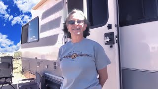 Jeannie Living in a Lazy Daze Class C RV