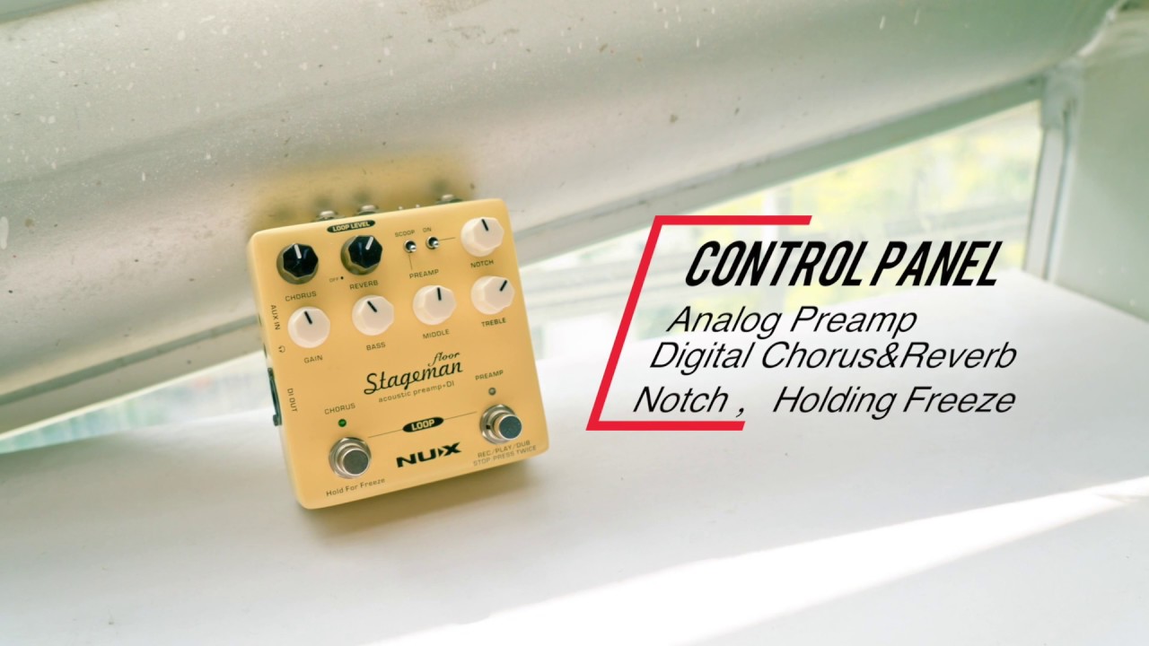 NU-X NAP-5 Stageman Floor Acoustic Preamp & DI