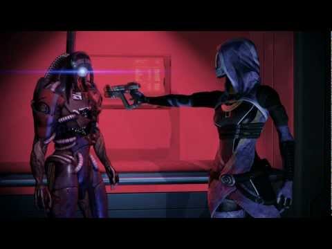 Mass Effect 2: Legion and Tali Confrontation