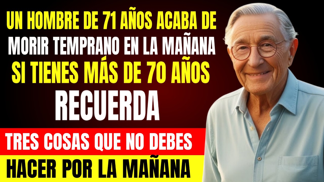 Un Hombre de 71 Años Falleció Esta Mañana: ¿Qué Podemos Aprender?