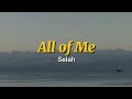 All of Me | Selah (Minus One Lower Key)
