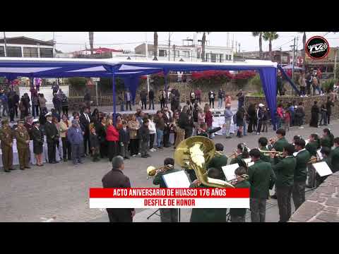 Desfile de Honor en el marco de los 176 años de Huasco.