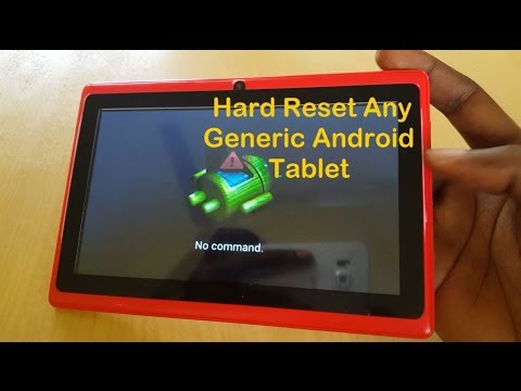 Reset any Generic or Chinese Android Tablet Easy