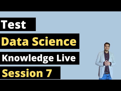 Data Science Knowledge Test Session 16 data science interview questions and answers