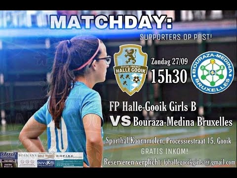 FPHG Girls B  vs  Medina Bruxelles