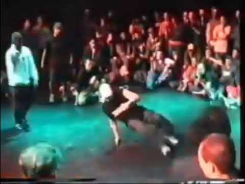 The Legendary B-Boy Poe One In Action At The World Bboy Battle (2000)
