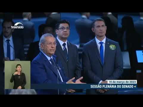 Kalil Baracat esteve no Plenário do Senado da República dia 14/03/2023