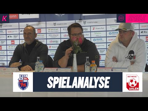 Die Spielanalyse | Bonner SC - Rot-Weiß Ahlen (Regionalliga West)