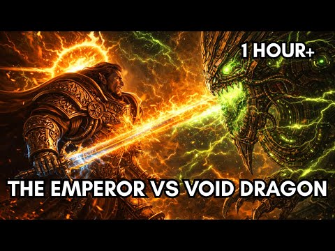 When The Emperor Fought The Void Dragon In Warhammer 40K | WH40K Lore