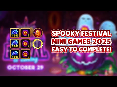 Spooky Festival's Hidden Mini Games and Rewards in Hero Wars! Halloween