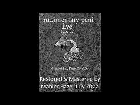 Rudimentary Peni (UK) Live @ Church Hall, Forest Gate. UK January 16th 1982 (2022 Remaster)