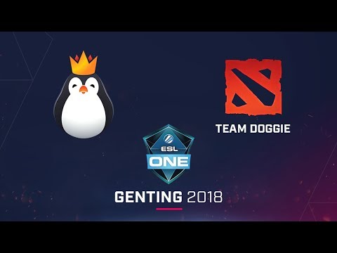 Dota 2 - Kinguin vs Doggie - Game 2 - Ro8 - ESL One Genting 2018 EU Qualifier [1/2]