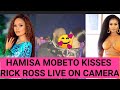 HAMISA MOBETO KISSES RICK ROSS ON STAGE🥰