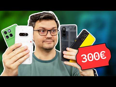 Samsung A56 gegen den Rest: Handys unter 300 Euro im Vergleich (2025)