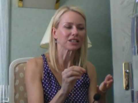 NAOMI WATTS talking about Woody Allen and "You Will Meet a Tall Dark Stranger" in Cannes