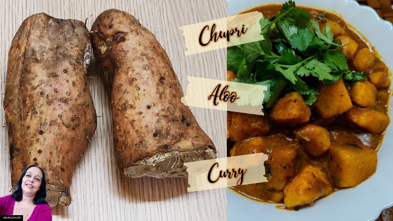 Chupri Aloo Curry | Healthy Potato Yam Curry | Amazingly tasty Chupri Aloo Recipe