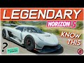 How To Get LEGENDARY Status In Forza Horizon 5 EXPLAINED Tips