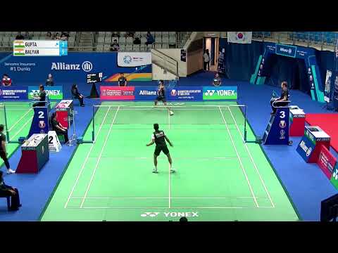 ADITYA GUPTA VS GAGAN BALYAN MALAYSIA  BWF S100 2025 MS Qualifications