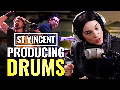 Dave Grohl and Mark Guiliana's Drumming on St. Vincent's "Broken Man"