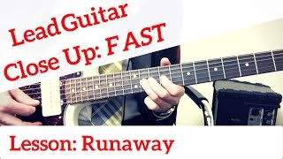 The Ventures | Runaway | Lead Guitar Lesson | Close Up Full Speed