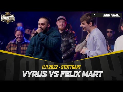 👑 KING FINALE 👑 : VYRUS vs FELIX MART - TopTier Takeover Stuttgart: 11.11.22