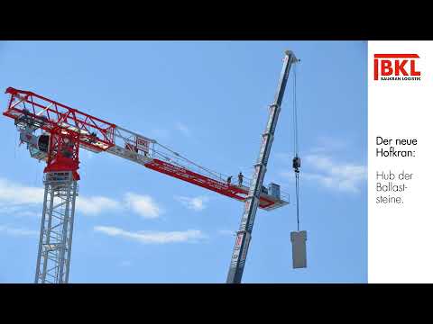 Der Neue ist da: Montage eines TLS 80 24T.