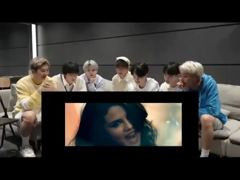 BTS reacts to Selena Gomez Come & get it MV