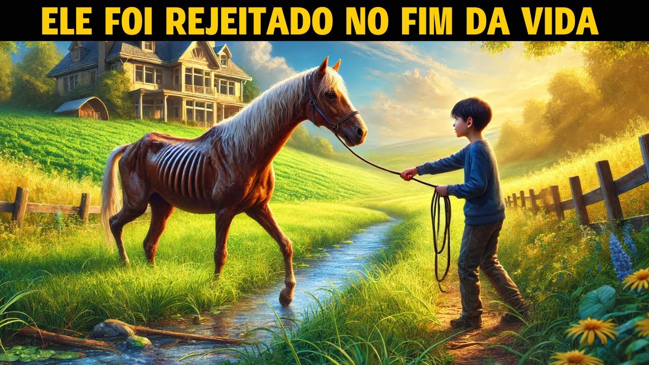Criança Resgata Cavalo Rejeitado Por Milionário... O Final É De Arrepiar
