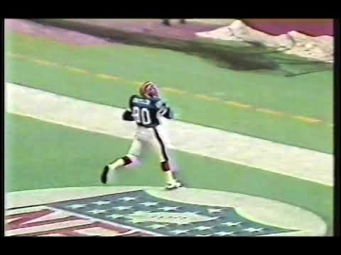 Jerry Butler 60 yd TD Nov. 24, 1985