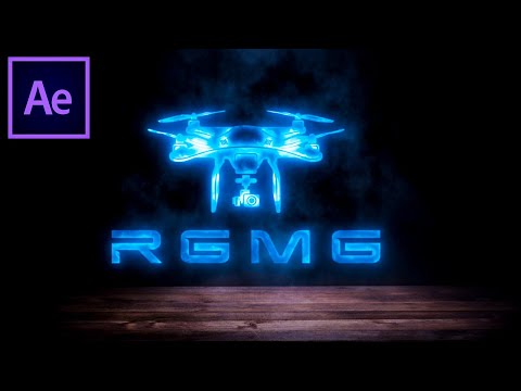 Electric LOGO Animations | After Effects Tutorial |SABER Plugin