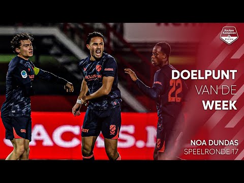 Doelpunt van de Week 17: Noa Dundas