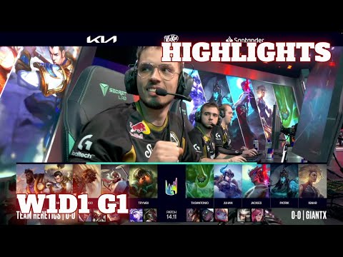 TH vs GX - Highlights | Week 1 Day 1 LEC Summer 2024 | Team Heretics vs GIANTX W1D1