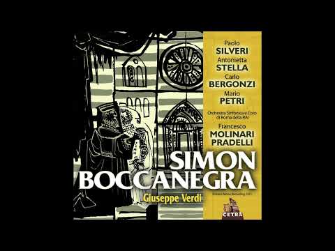 G. Verdi: Simon Boccanegra - Stella, Bergonzi, Silveri, Petri, dir. F. Molinari-Pradelli (1951)