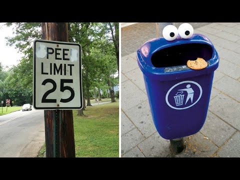 Hilarious Acts of Vandalism That Will Make You Laugh Video