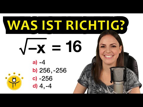 Was kommt raus? – Wurzelgleichungen lösen