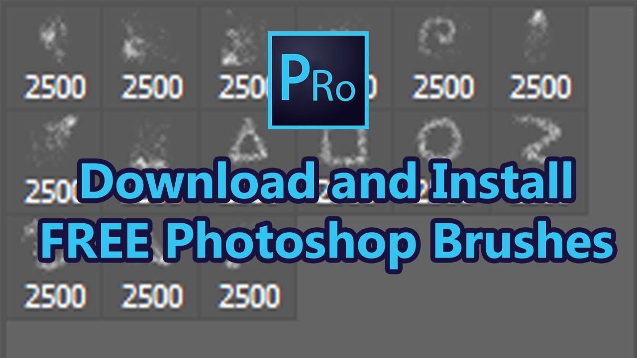 How to Install and Use Photoshop Brushes - video 4