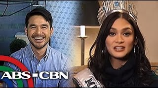 Bandila: Netizens abuzz over Pia Wurtzbach, Atom Araullo