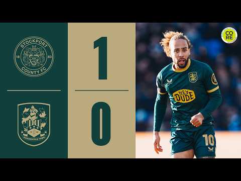 HIGHLIGHTS | Stockport County 1-0 Huddersfield Town