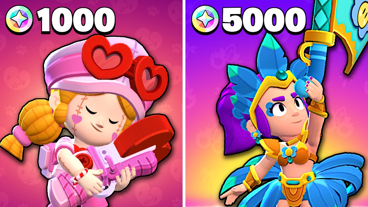 As MELHORES Skins para se comprar com BLINGS no Brawl Stars!