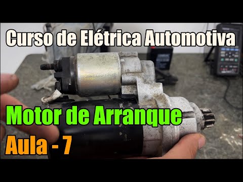 Tudo Sobre Motor de Arranque na Prática - Curso de Elétrica Automotiva - Aula 7