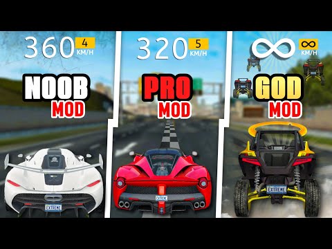 Extreme Car Driving || NOOB VS PRO VS GOD 🤯