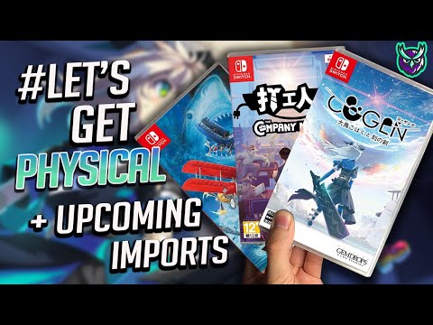 NEW Switch Releases + 14 Upcoming Imports for 2022! #LetsGetPhysical