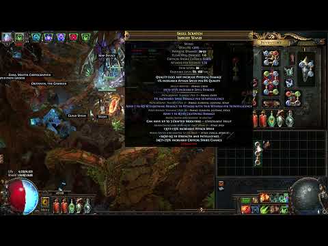 10 Tainted divine teardrop gamble on an int stacking wand.