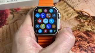 ⌚️ S8 ULTRA MAX TOP-1 Обзор, подключение и настройка на телефон ⌚️